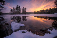 Harvard Pond Winter