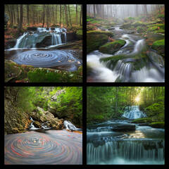 Flowing Water 1 Coaster Set