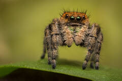Phidippus apacheaus (adult female)