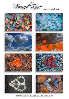 NOTE CARD SETS (8 different images/set)