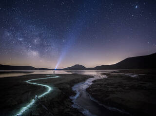 Jupiter and the Milky Way