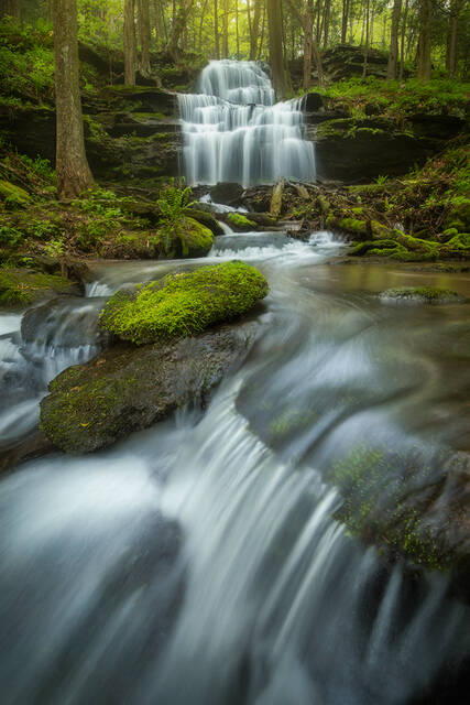 Gunn Brook Falls print