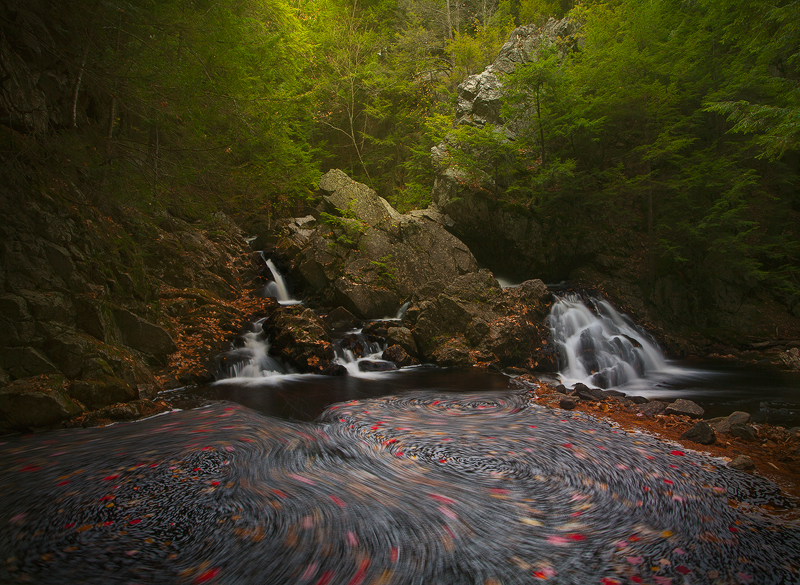 I decided to dig into the film archives (Fugi Velvia 50iso) and revisit one of my favorite shoots at this beautiful waterfall...