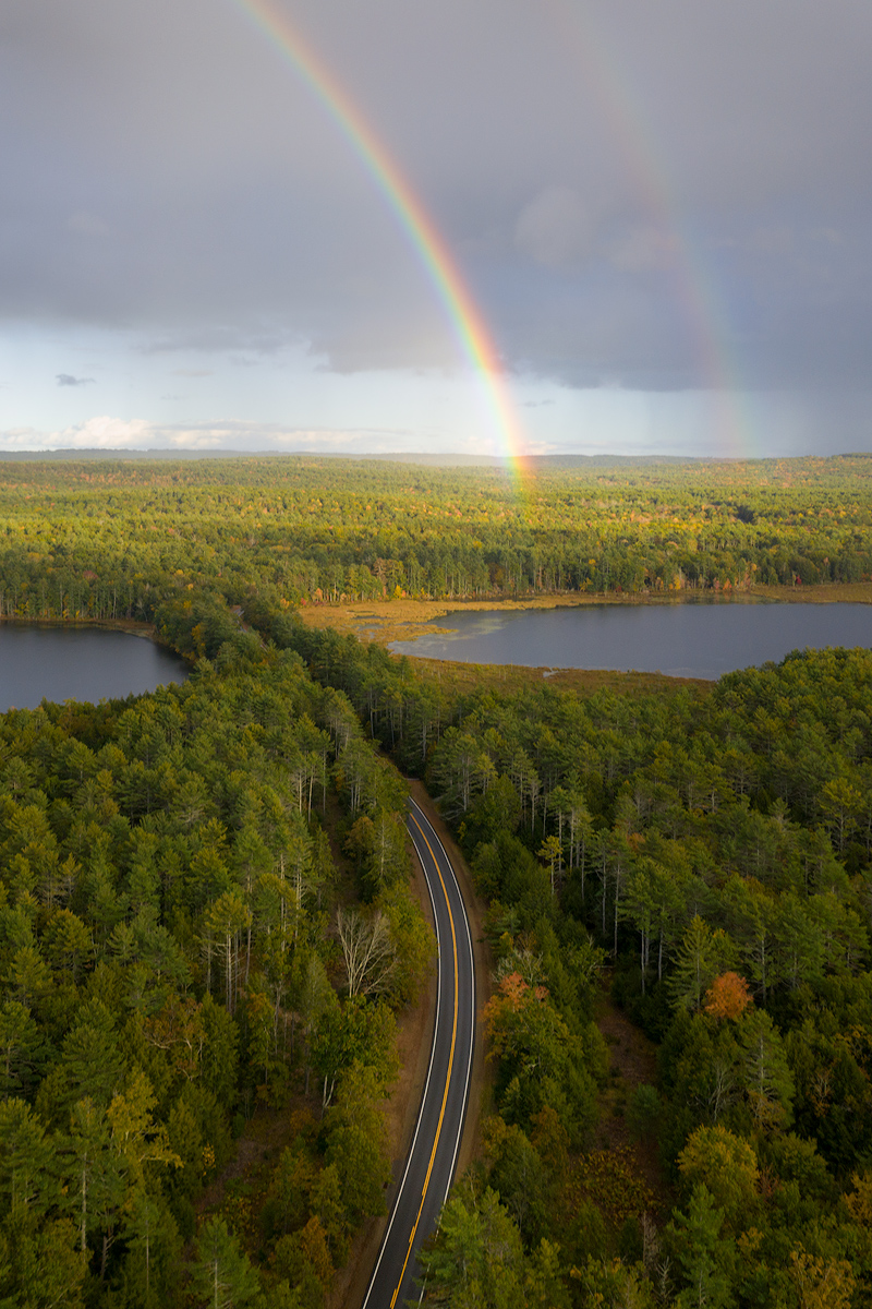 rainbow, road, new salem, massachusetts