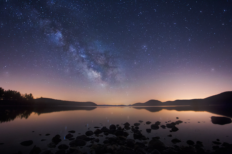 It takes a while to get to this spot but it's always worth the trek!!!! This was captured in the spring when the Milky Way still...