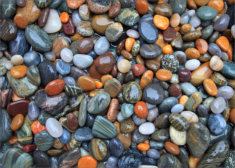 Rocks, colored, New Hampshire, ocean rocks