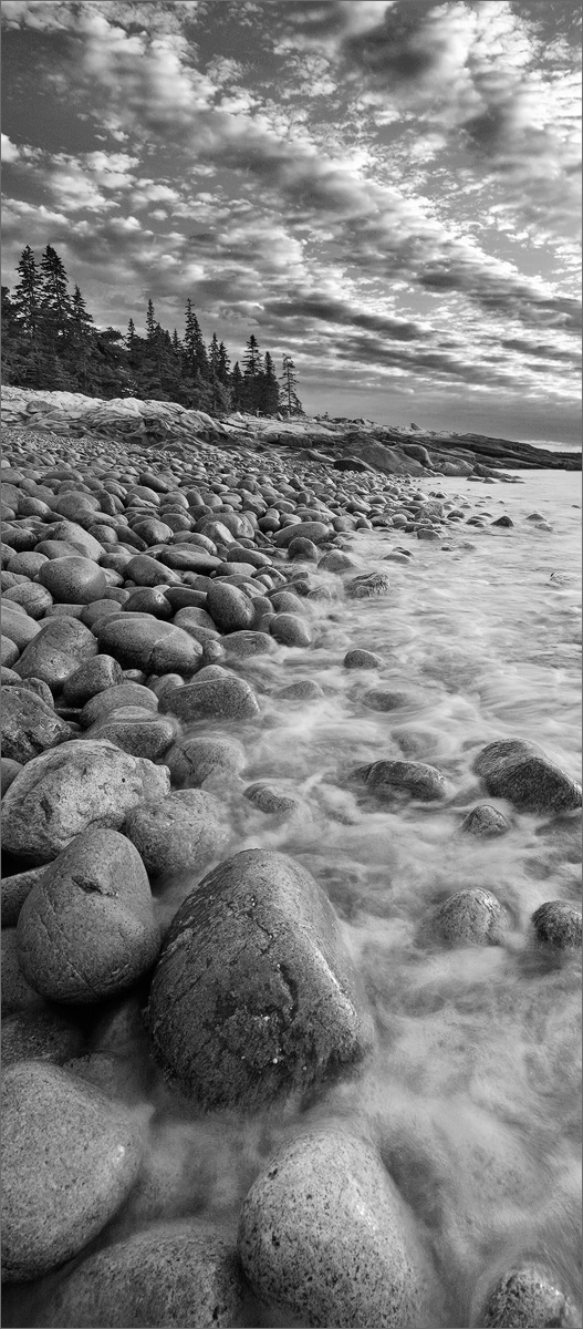 Schoodic peninsula, Maine, sunrise,  Acadia national park,