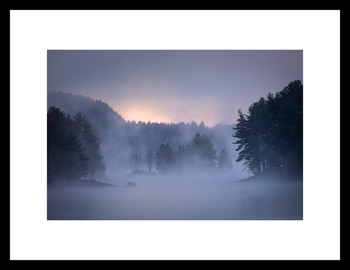 MATTED AND FRAMED PRINT - BLACK FRAME print preview