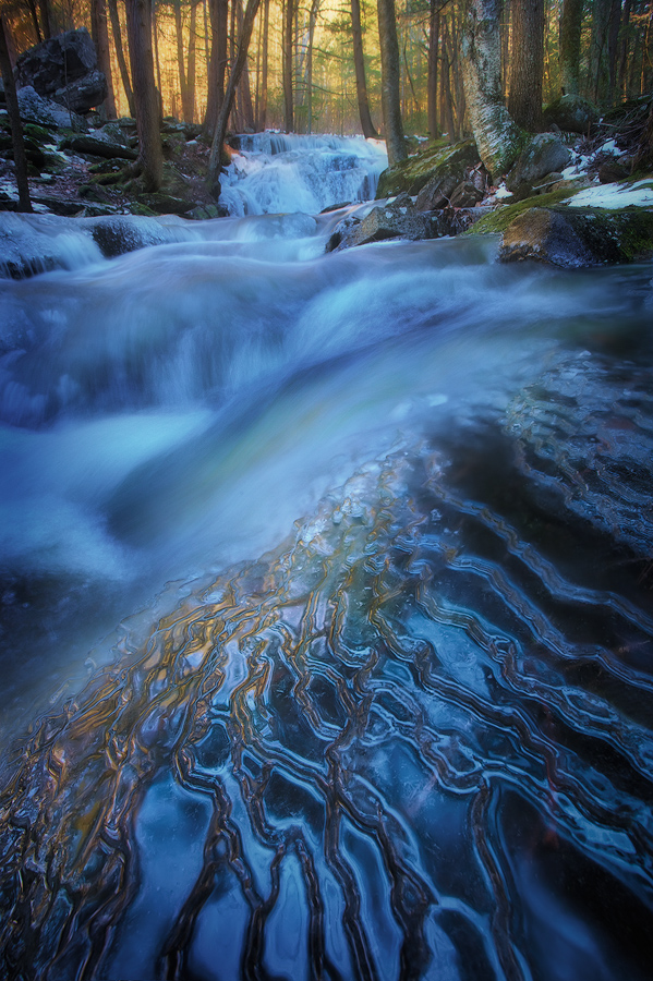 Cold temps without snow equals very interesting ice formations. I love to follow streams during these types of conditions and...