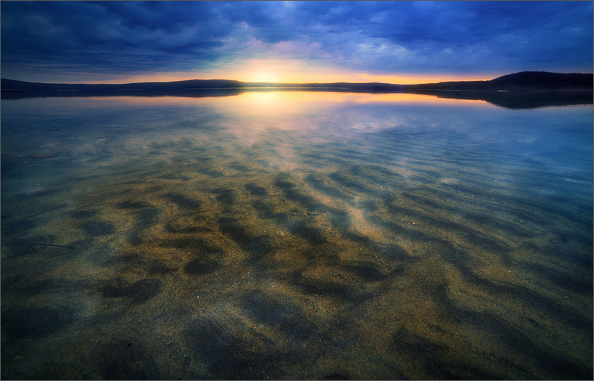 I have been to the this particular shoreline of the quabbin over a hundred times and have never seen the sand below the surface...