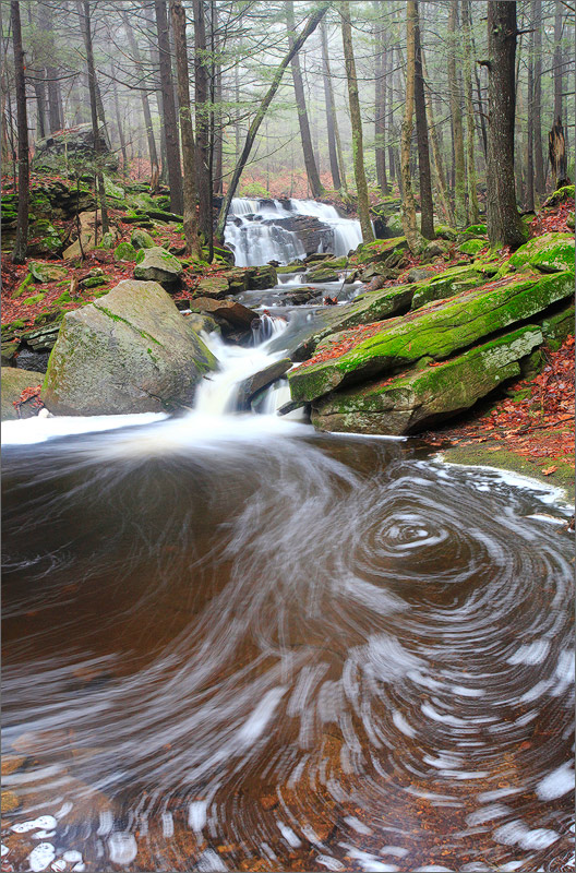 Stream, amethyst brook, Pelham, Massachusetts,