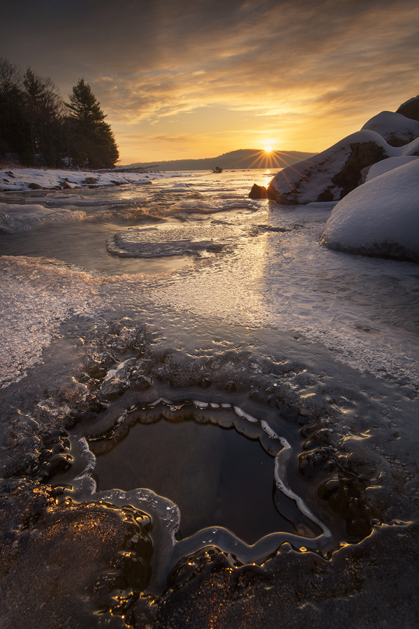 A capture from earlier this winter when temps were a bit colder. I had scouted this spot the day before and found a different...