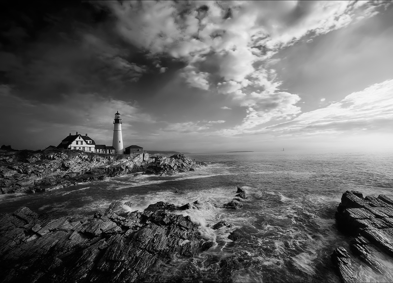 Portland head light, cape Elizabeth, Maine, lighthouse
