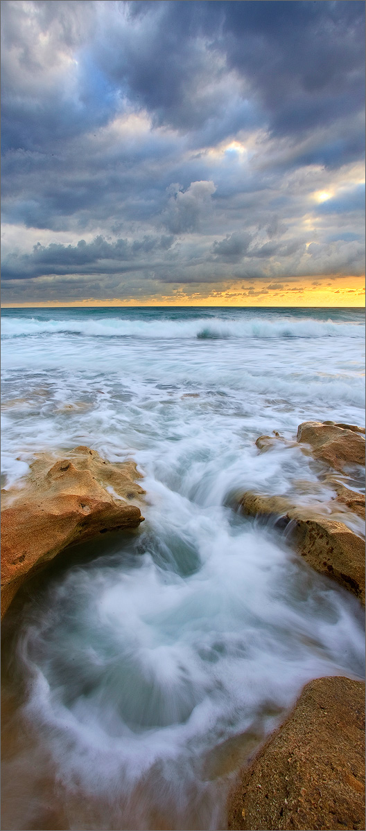 Florida, ocean, sunrise, coral cove,