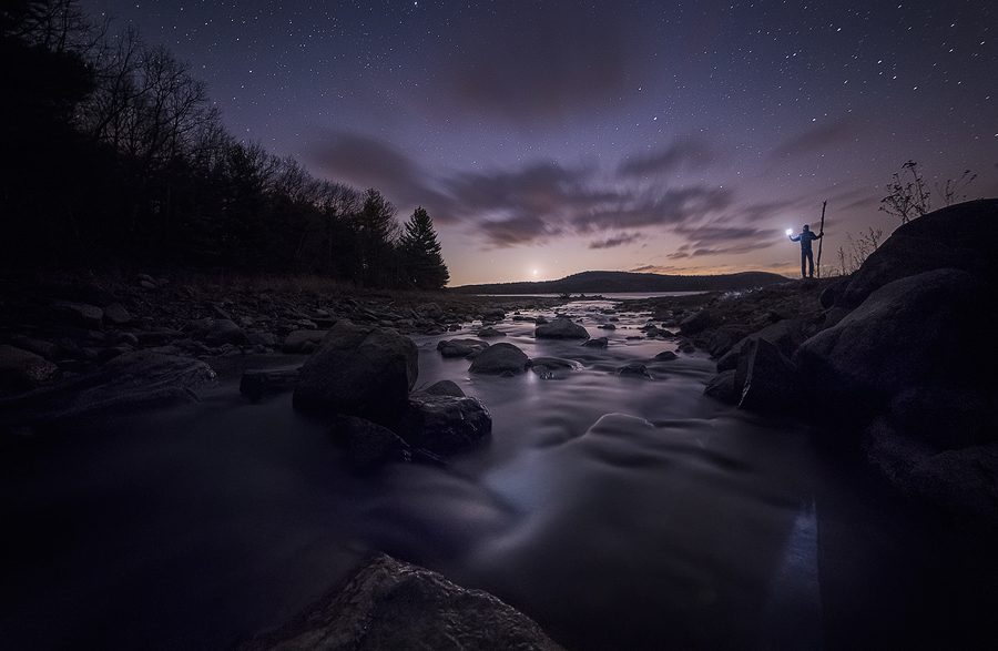 I spent many freezing mornings running back and forth over ice covered rocks in the dark capturing dawn at this location. This...
