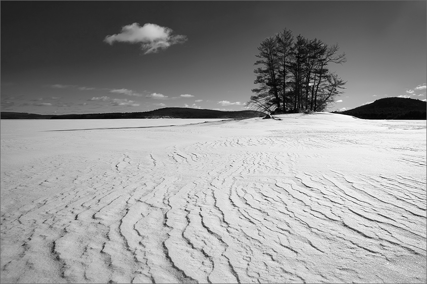 Island, winter, quabbin reservoir, snow, Massachusetts,